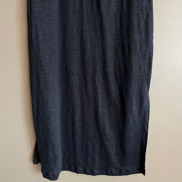 NWT Splendid x Margherita Positano Slip Dress Navy Blue Grey Colorblock Medium - Picture 8 of 16